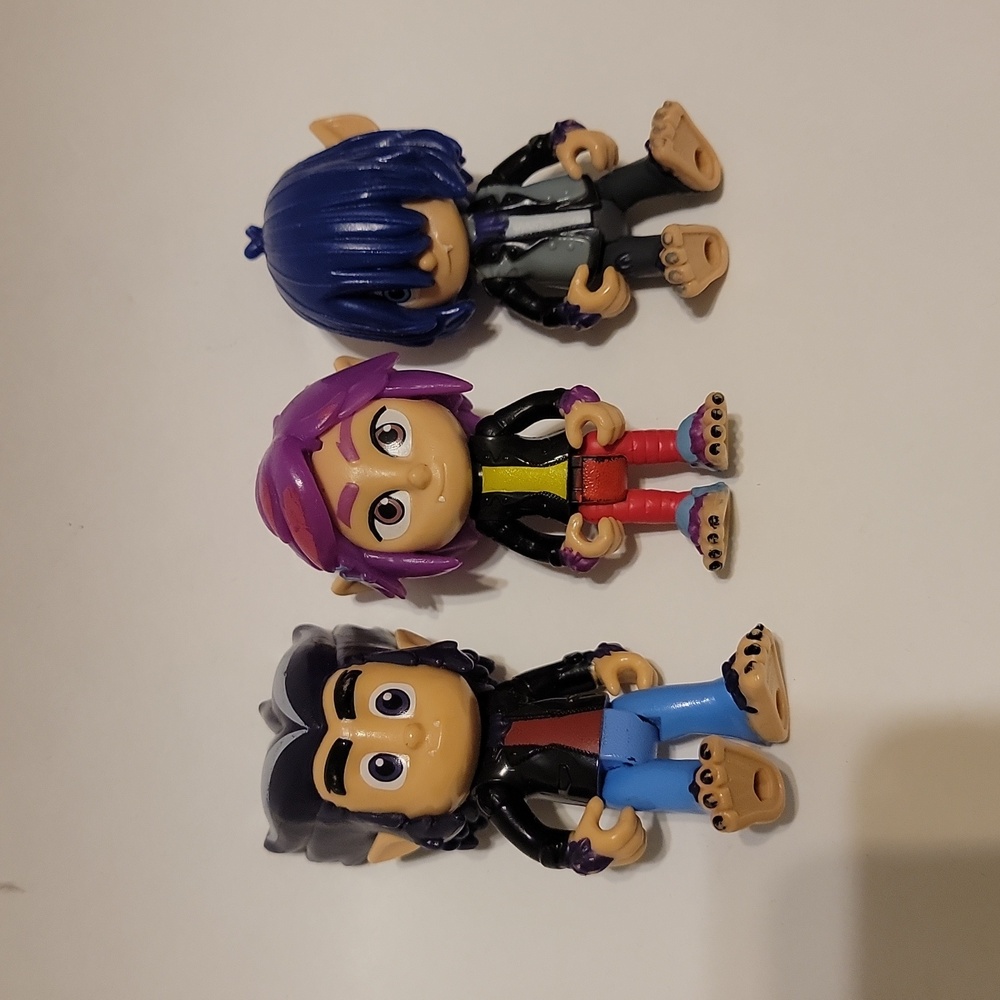 PJ Masks Wolfie Kids Villains Howler, Rip, and Kevin